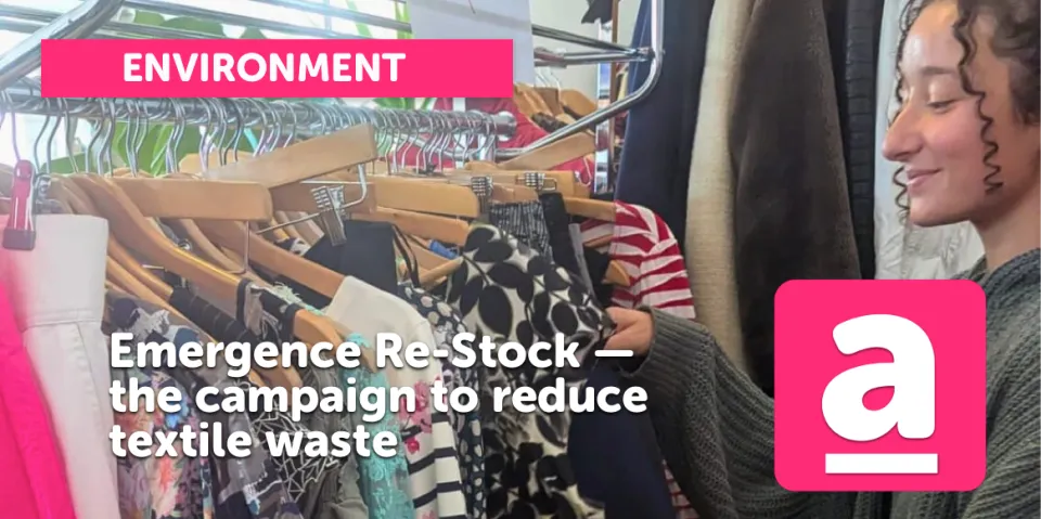 Emergence Re-Stock — the Campaign to Reduce Textile Waste